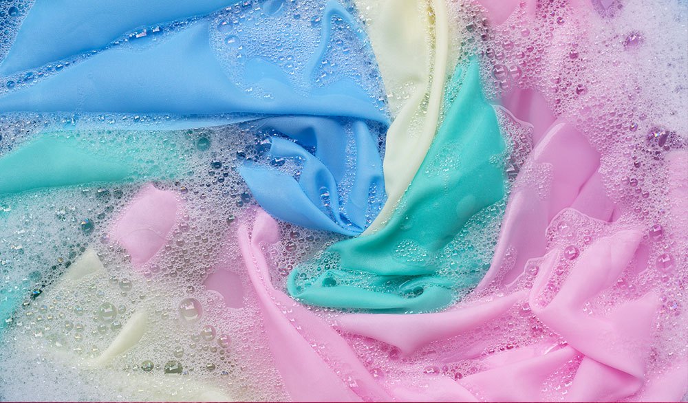 Wsche in Einweichwasser