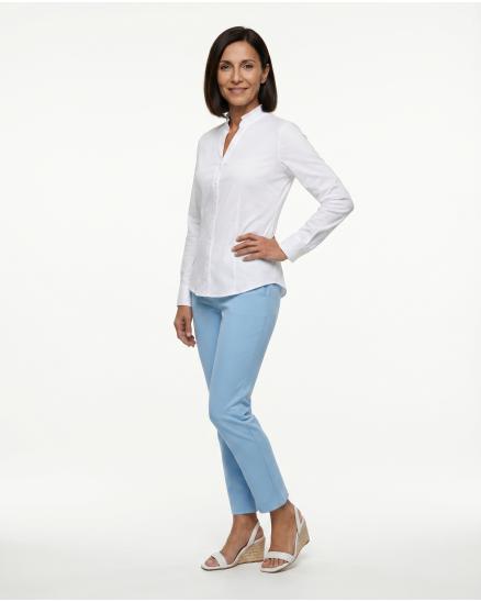 7/8 Jersey Hose in hellblau von Made in Italy