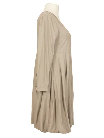 Ballonkleid in beige von Made in Italy