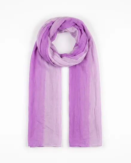 Batik Tuch in flieder von fashion made in italy