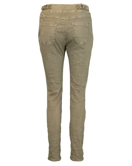 Baumwollhose im Jogging-Stil in braun von Made in Italy