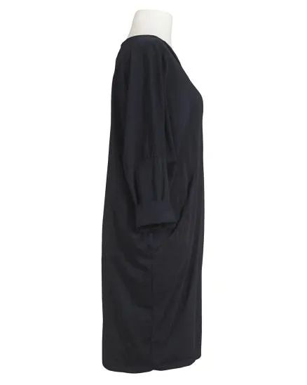 Baumwollkleid in schwarz von Diana