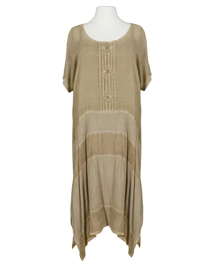 Baumwollkleid 2-tlg in camel von Zedd