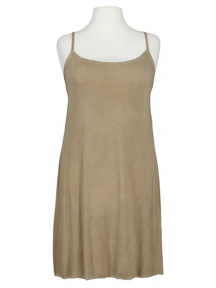Baumwollkleid 2-tlg in camel von Zedd