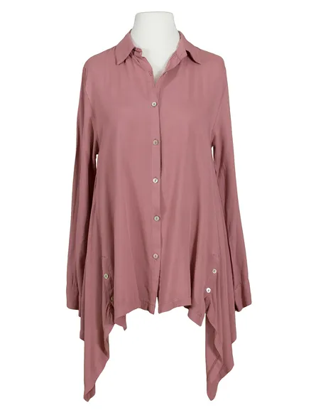 Bluse A-Schnitt in rosenholz von Mihos