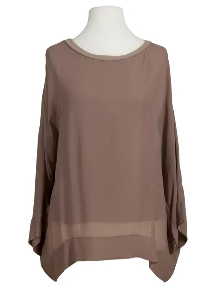 Bluse Chiffonfeeling in altrosa von Mihos