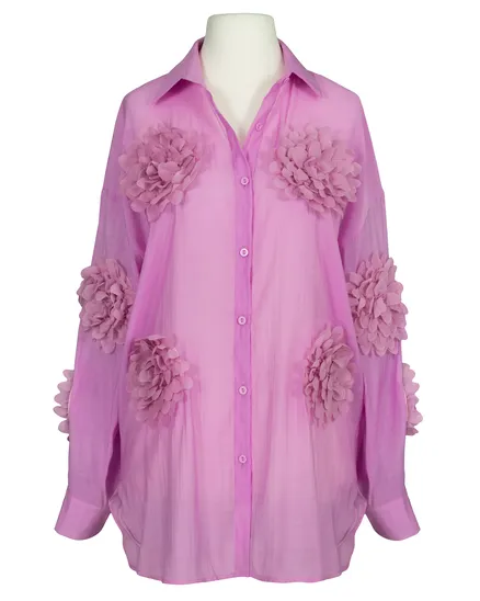 Bluse mit Blumen in beere von Julia