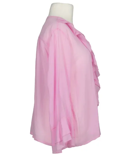 Bluse mit Volant in rosa von Selected Touch