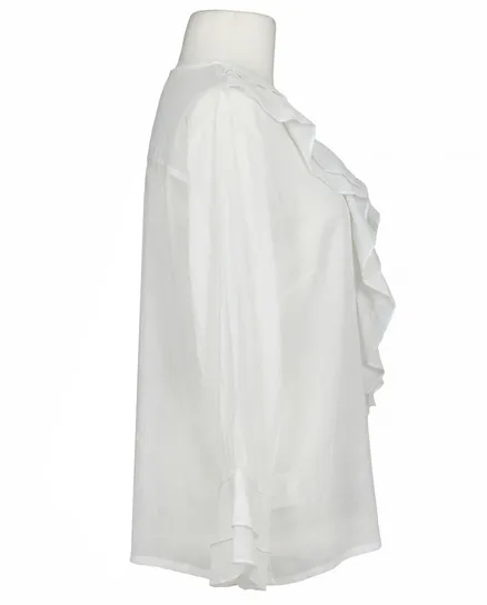 Bluse mit Volant in wei� von Selected Touch