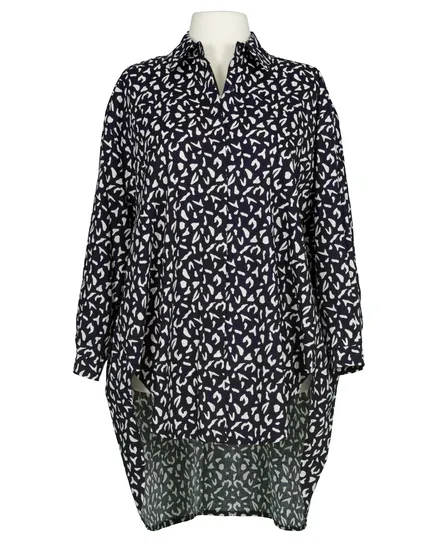 Bluse Print in nachtblau von Blu Royal