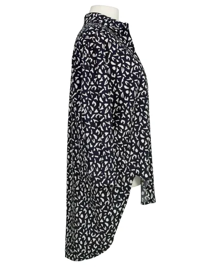 Bluse Print in nachtblau von Blu Royal