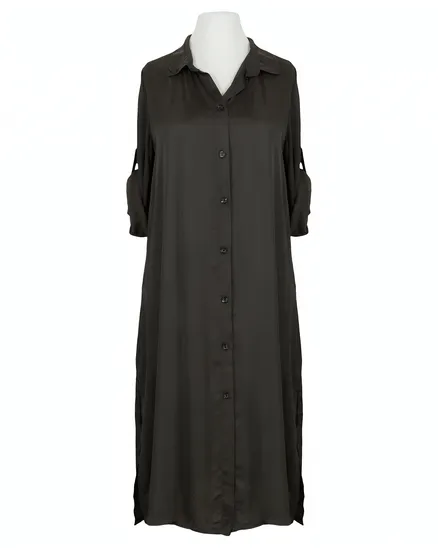 Blusenkleid Satin in braun von Moda Italia