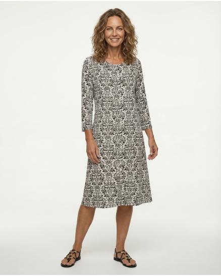 Blusenkleid Tunikastil in schwarz weiss von Respect