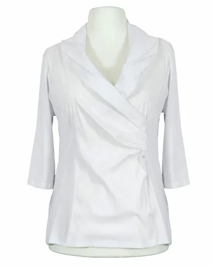 Blusenshirt 3/4-Arm in wei� von RESTART