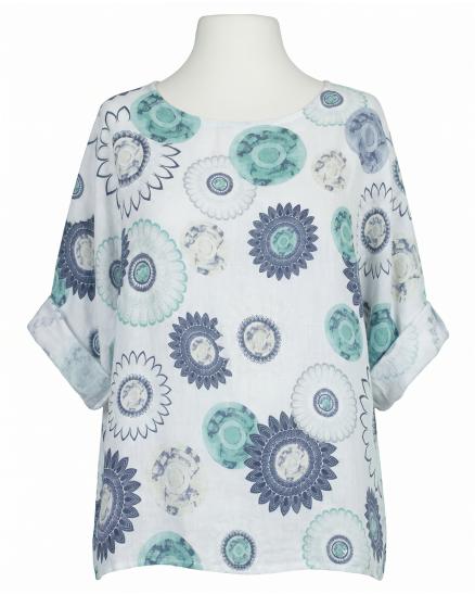 Blusenshirt Leinen in wei� von Puro Lino