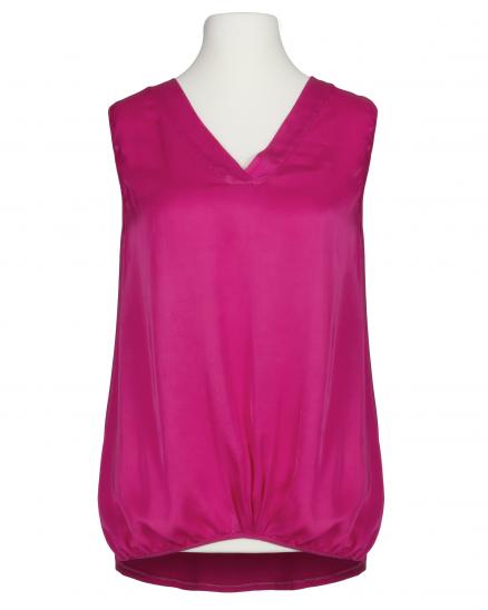Blusenshirt mit Satin in pink von Made in Italy