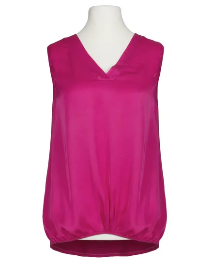 Blusenshirt mit Satin in pink von Made in Italy