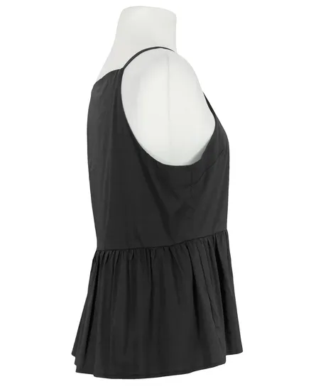 Blusentop Baumwolljersey in schwarz von Wendy