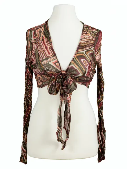 Bolero in braun von C Fait Pour Vous Paris