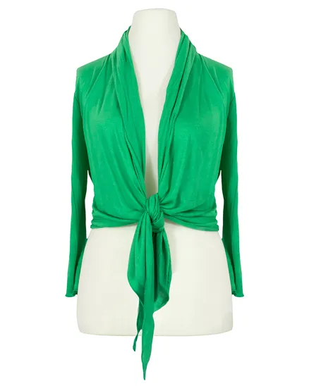 Bolero Cardigan in gr�n von Spaziodonna