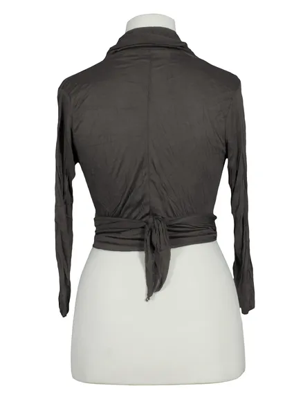 Bolero Cardigan in braun von Spaziodonna