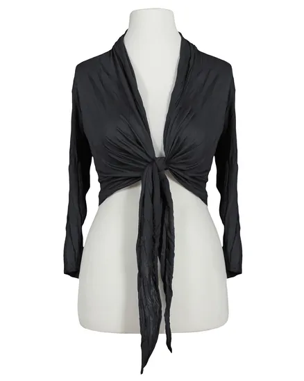 Bolero Cardigan in schwarz von Spaziodonna