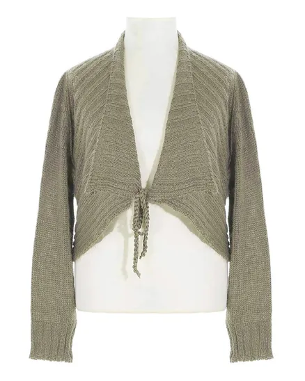 Bolero Strickjacke in taupe von Amandine