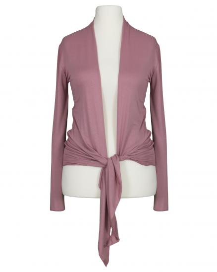 Bolero Viskose in rosenholz von fashion made in italy