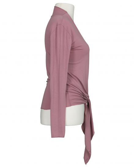 Bolero Viskose in rosenholz von fashion made in italy