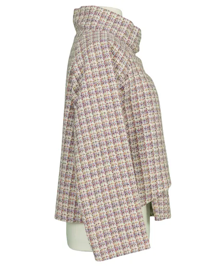 Cape Jacke in flieder von Made in Italy