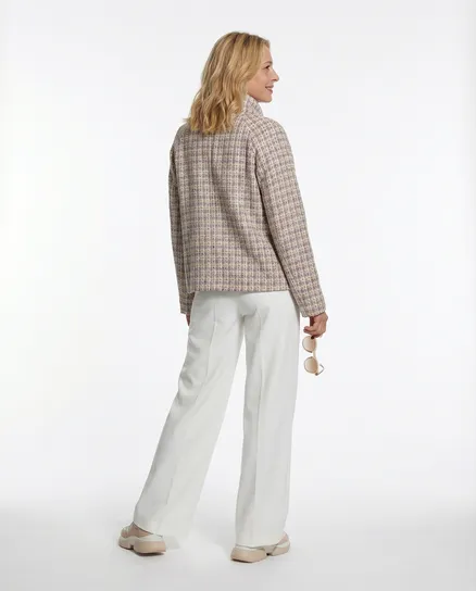 Cape Jacke in flieder von Made in Italy