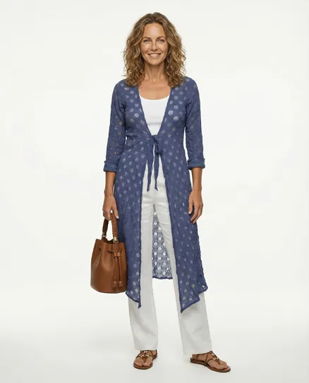 Cardigan in blau von FASHION