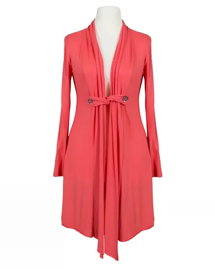 Cardigan in koralle von Secret Femme