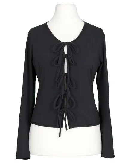 Cardigan Baumwolle in schwarz von FASHION