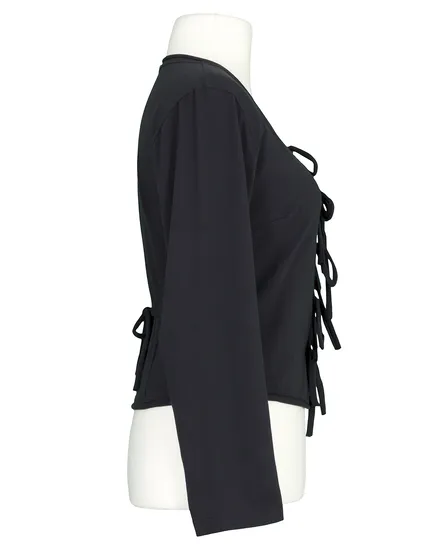 Cardigan Baumwolle in schwarz von FASHION