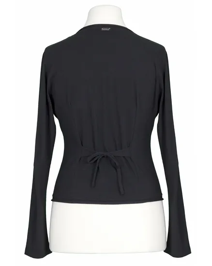 Cardigan Baumwolle in schwarz von FASHION