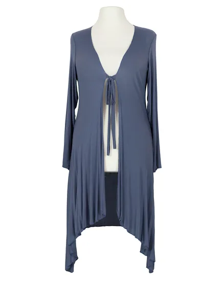 Cardigan Viskose in blau von Made in Italy