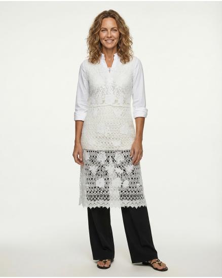 Chasuble aus H�kelspitze in weiss von Diana