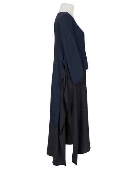 Chasuble Kleid in blau von Made in Italy