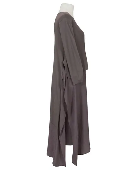 Chasuble Kleid in braun von Made in Italy
