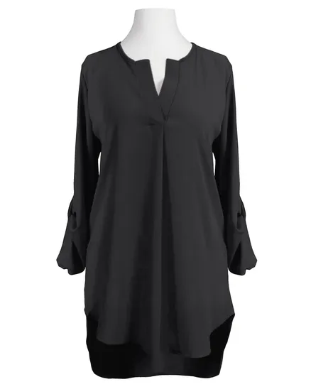 Bluse Tunikastil in schwarz von Diana