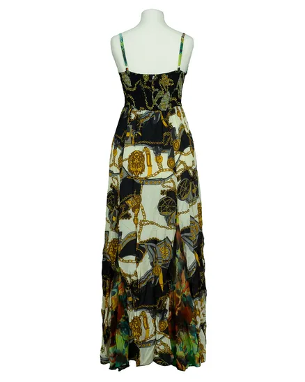 Maxi Tr�gerkleid in schwarz ecru von 101 Idees