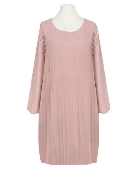 Chiffonkleid Plissee in rosa von Made in Italy