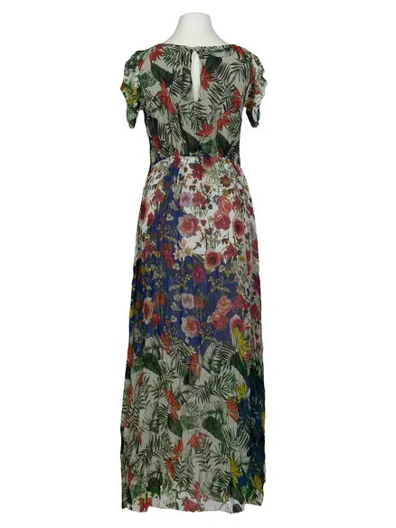 Chiffon Maxikleid Floral in bunt von Selected Touch
