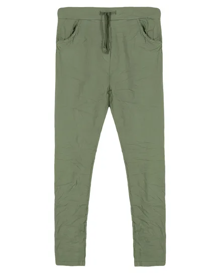Crash Hose Jogging Stil in khaki von Selected Touch