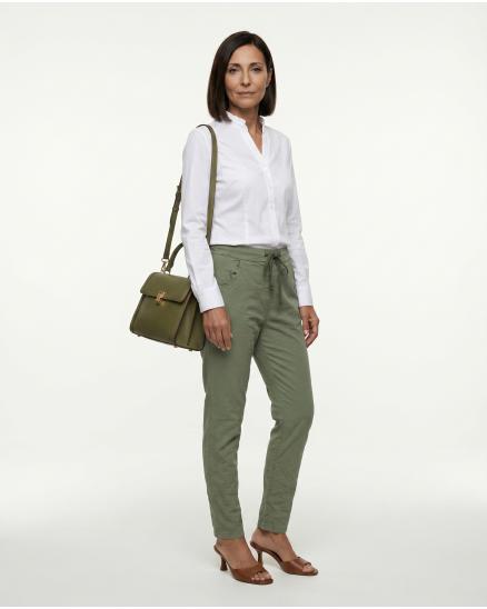 Crash Hose Jogging Stil in khaki von Selected Touch