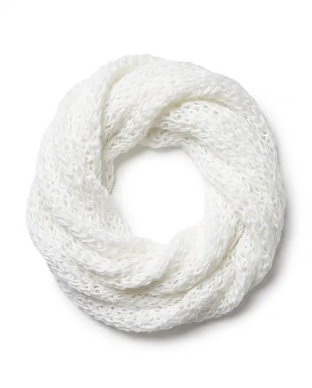 Grobstrick Schlauch Schal in wei� von fashion made in italy