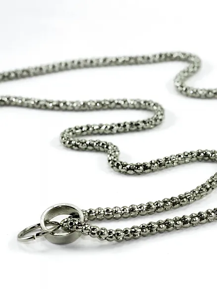 Grundkette Metall f�r Charms in silbern von Fashion Jewelry