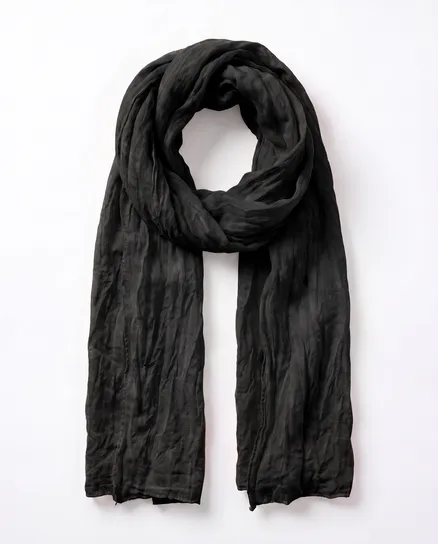 Halstuch in schwarz von fashion made in italy