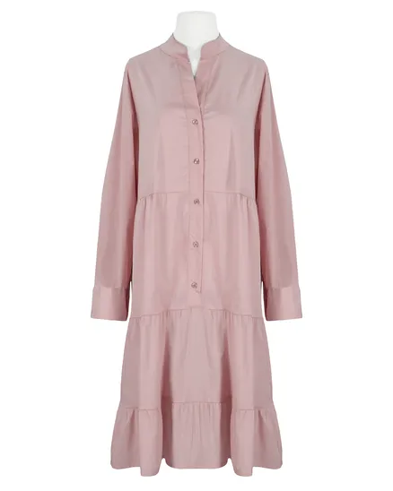 Hemdblusenkleid in rosa von New Collection